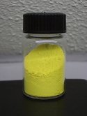 Photo of a bottle with cadmium sulphide